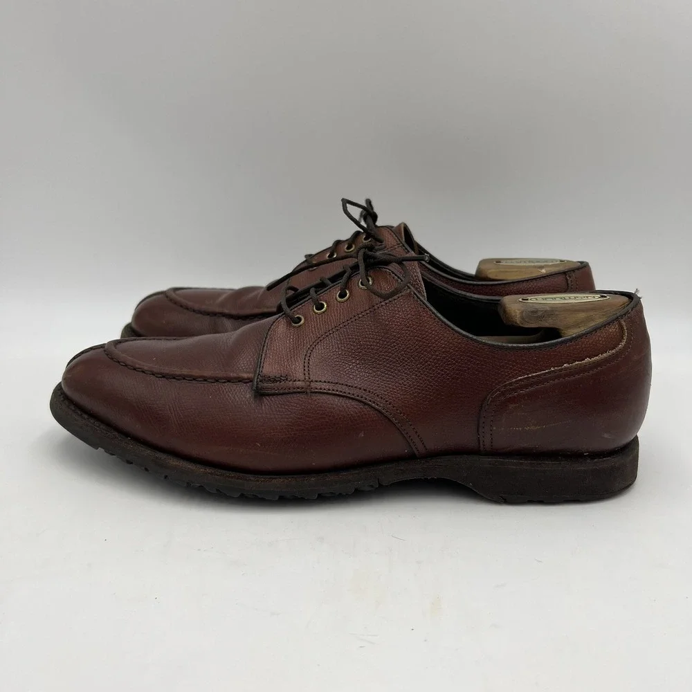 Footjoy Classics Dry Premiere Golf Brown Leather Shoes Size 10D 26803R Spikeless
